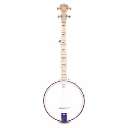 Deering Goodtime Jr. 5-String Openback Banjo Sinbad Purple Folk Instruments / Banjos