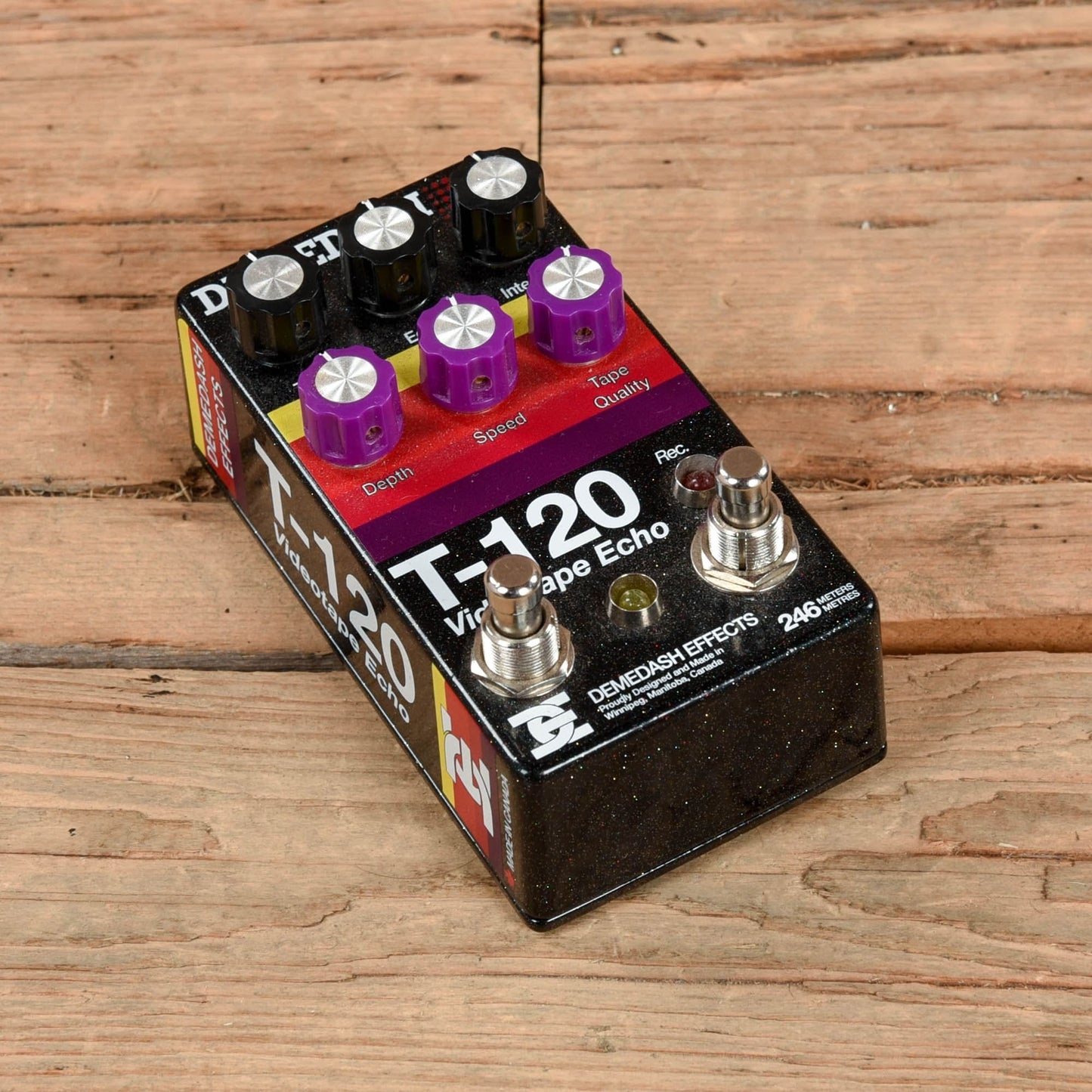 Demedash T-120 Videotape Echo Effects and Pedals / Delay