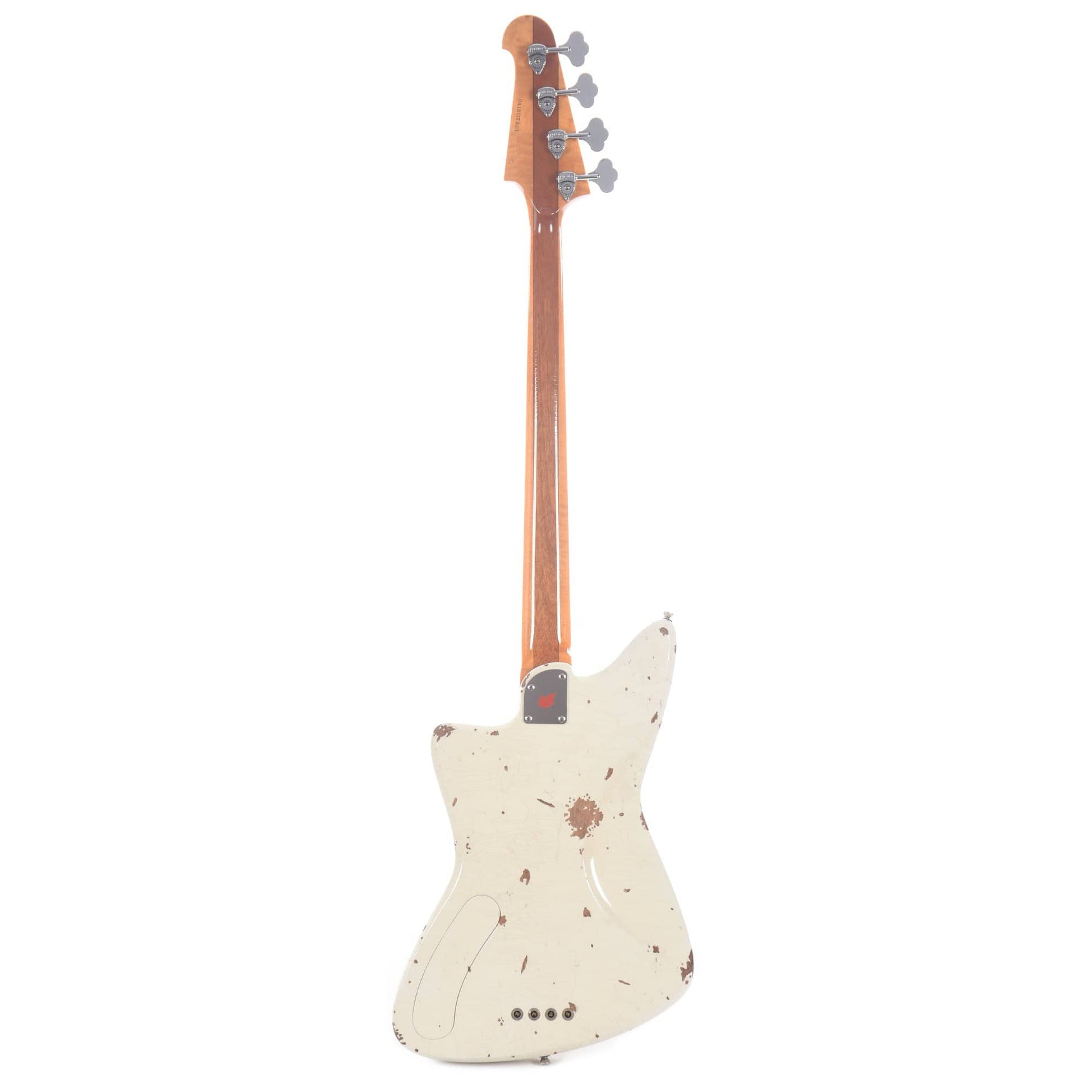 Diego Vila Austral Brando Bass Relic Polaris White Bass Guitars / 4-String