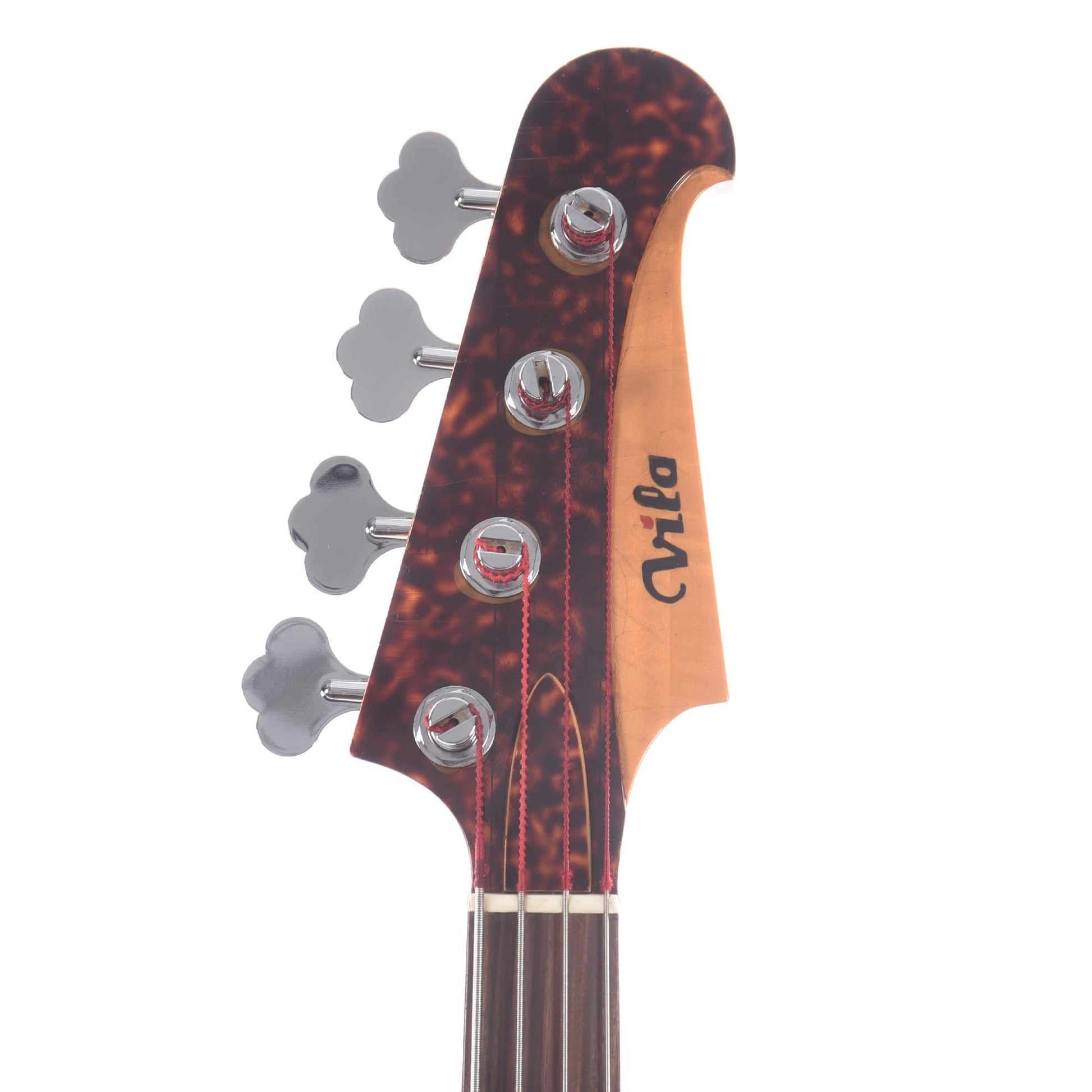 Diego Vila Austral Brando Bass Relic Polaris White Bass Guitars / 4-String