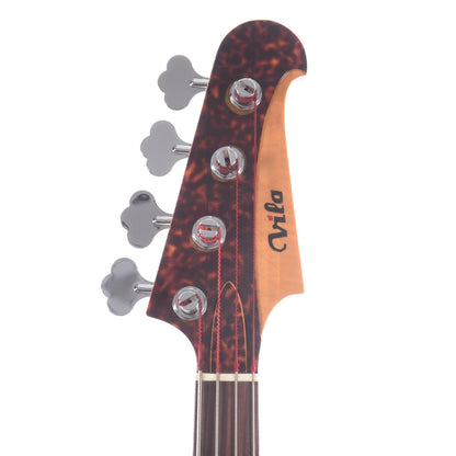 Diego Vila Austral Brando Bass Relic Polaris White Bass Guitars / 4-String