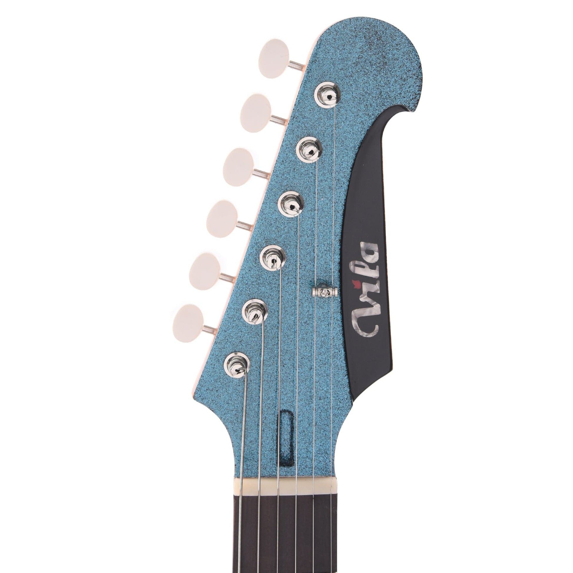 Diego Vila Austral Joan B Sparkle Ocean Blue Holographic w/Mini Humbucker Electric Guitars / Solid Body