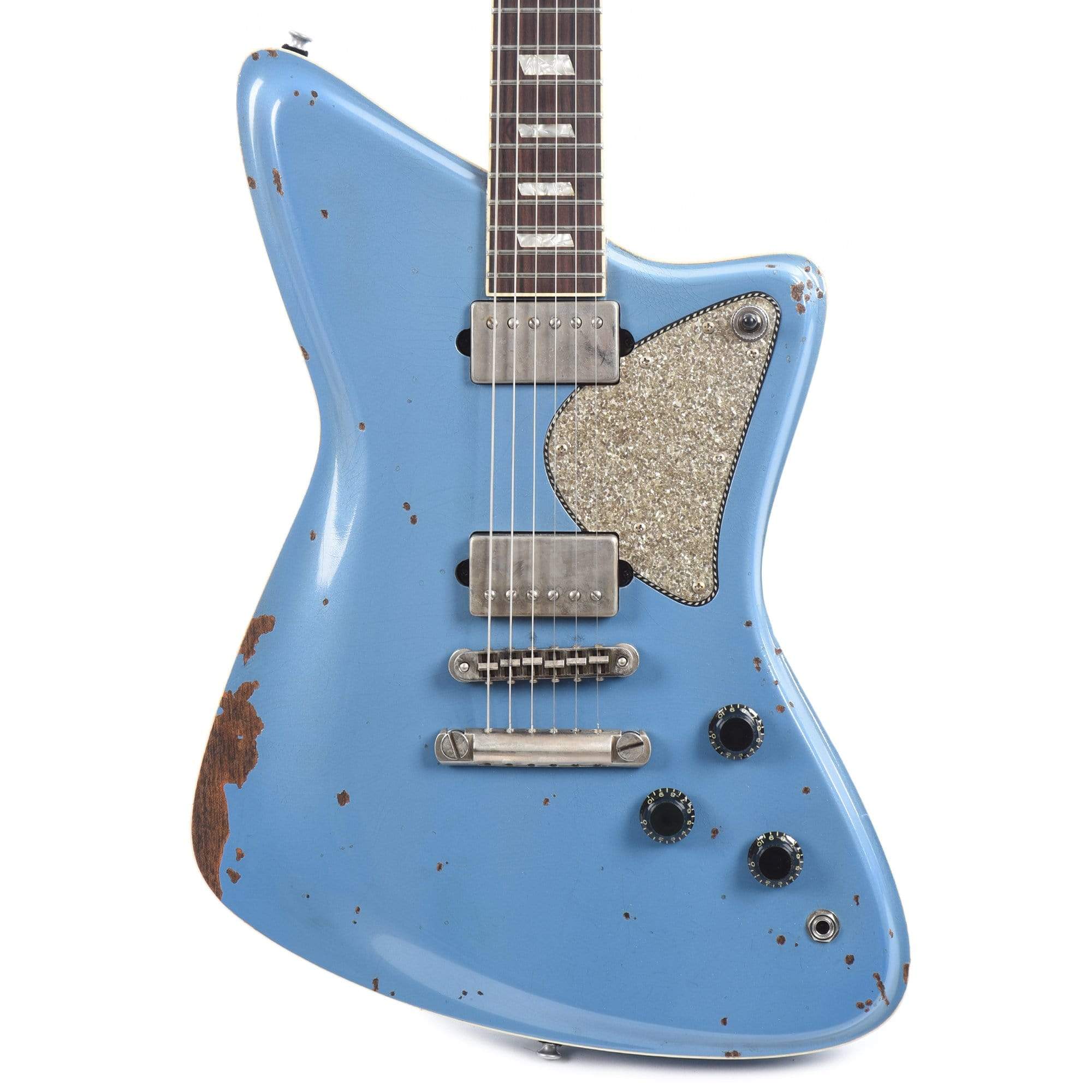 Diego Vila Austral Pola Peacock Blue Relic w/Vila Handwound Humbuckers Electric Guitars / Solid Body