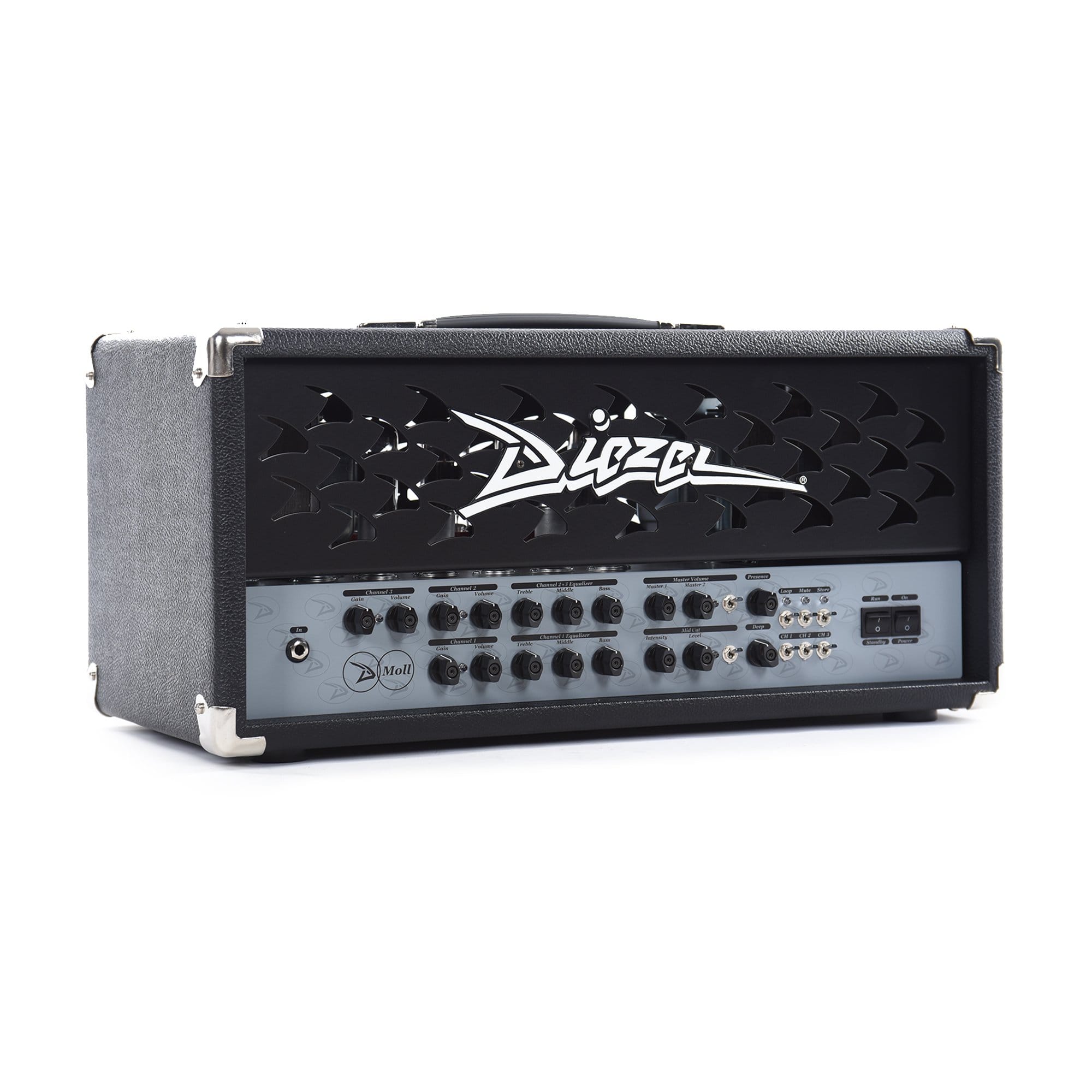 Diezel D-MOLL 100w 2.5-Channel Tube Amp Head Amps / Guitar Heads