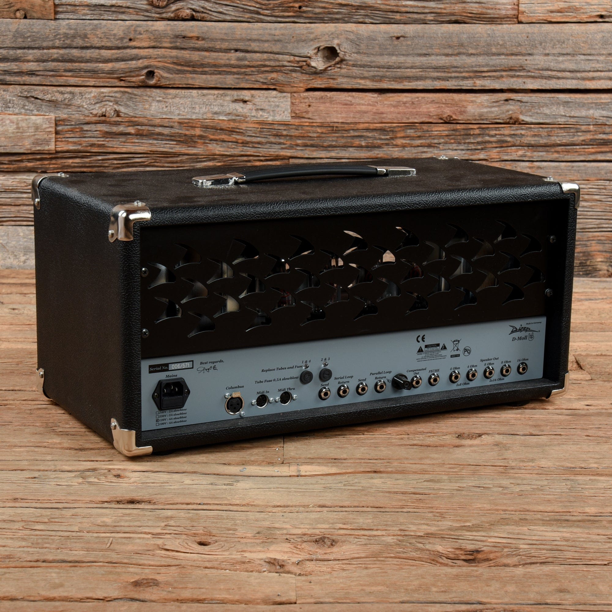 Diezel D-Moll 2.5-Channel 100-Watt Guitar Amp Head Amps / Guitar Heads