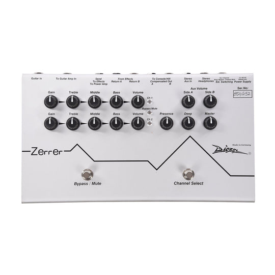 Diezel Zerrer 2-Channel Preamp & Distortion Pedal Effects and Pedals / Distortion