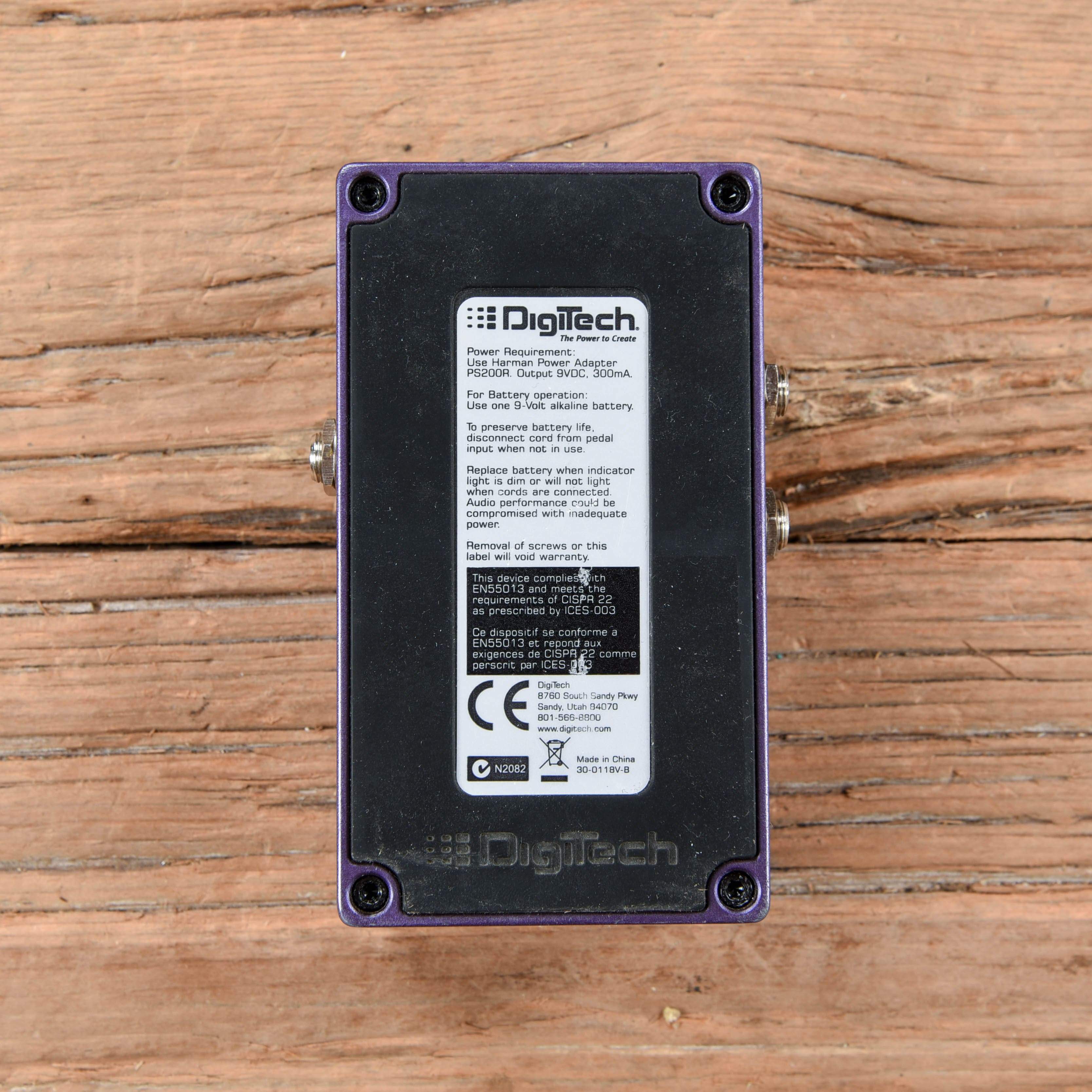 DigiTech Turbo Flange ステレオフランジャー