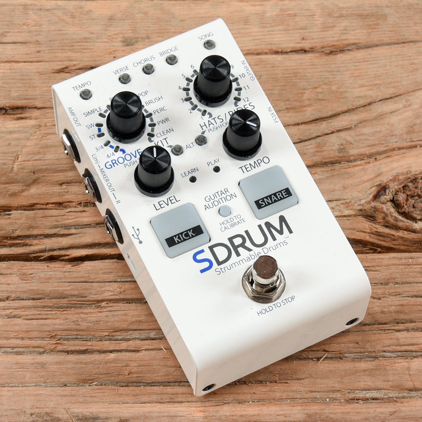 Digitech SDRUM Strummable Drums USED Effects and Pedals / Loop Pedals and Samplers