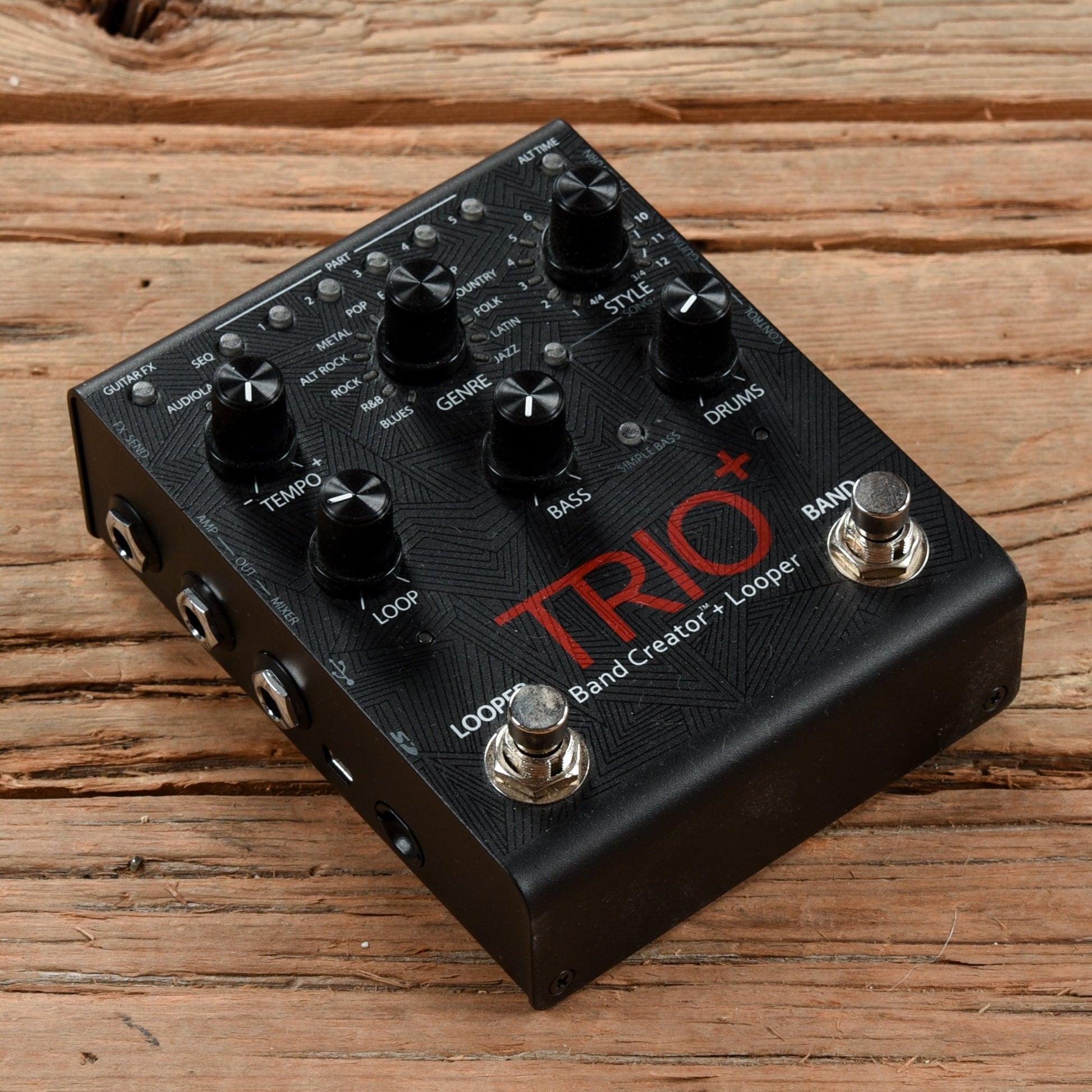 band trio pedal Digitech TRIO Plus Band Creator + Looper