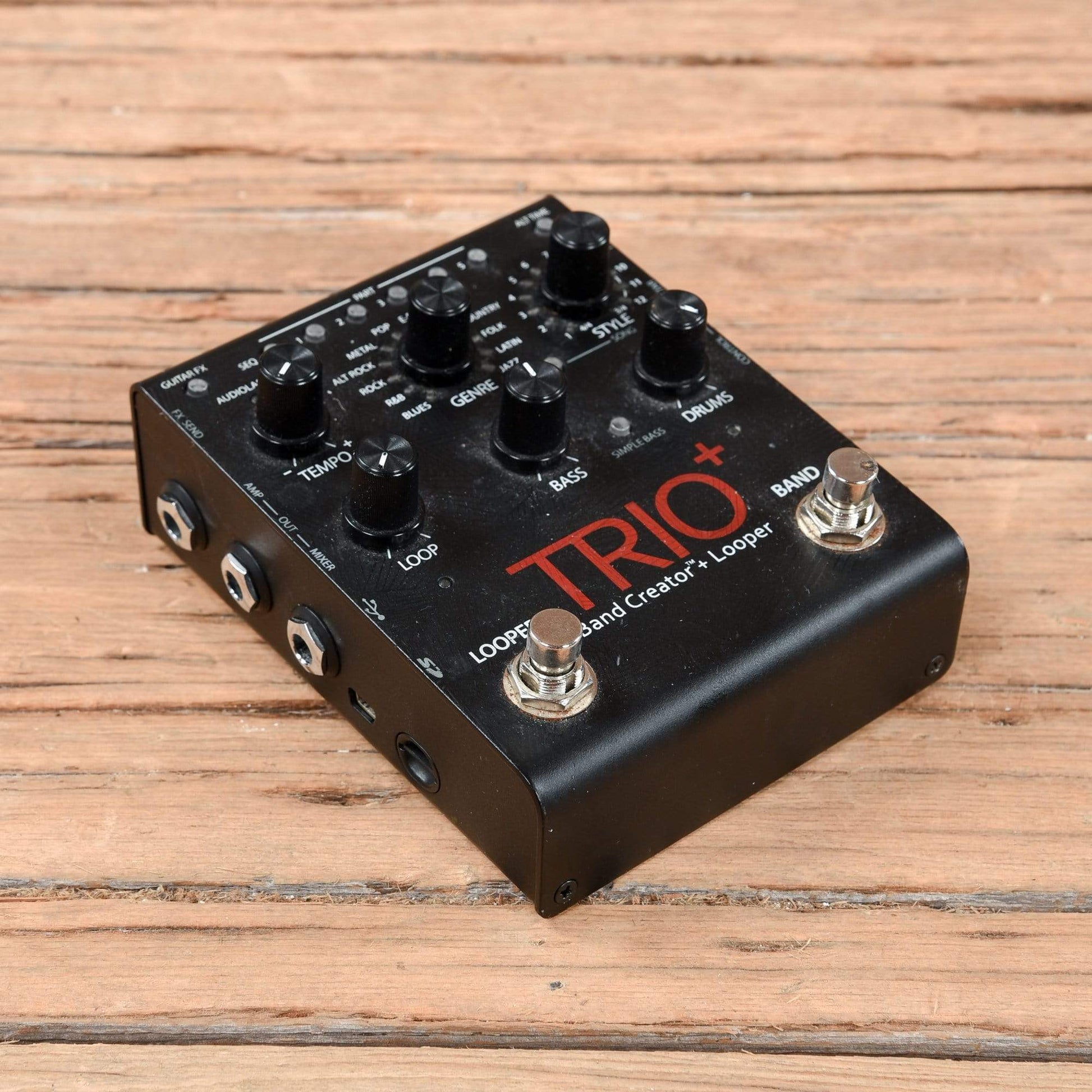 digitech trio+ band creator and looper pedal Digitech Trio Plus Band Creator with Looper Pedal w/FS3X Footswitch – Chicago Music Exchange