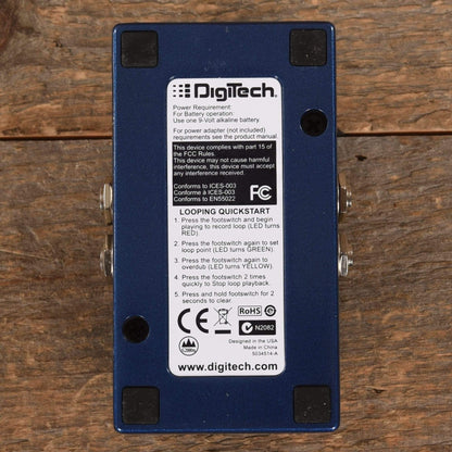 Digitech JamMan Express XT Compact Stereo Looper - Effects and Pedals / Multi-Effect Unit