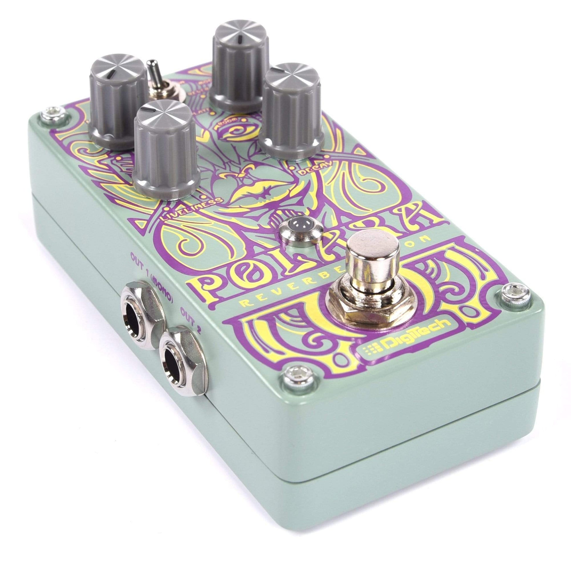 Digitech Polara Stereo Reverb Pedal Effects and Pedals / Reverb