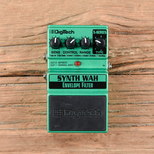 ギター DigiTech Synth Wah Envelope Filter DigiTech XSW Synth Wah Envelope Filter Pedal | Guitar Center