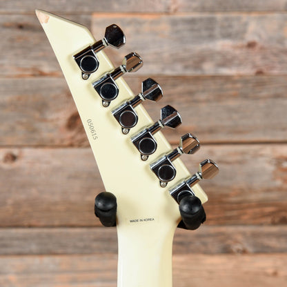 Dillion V White Electric Guitars / Solid Body