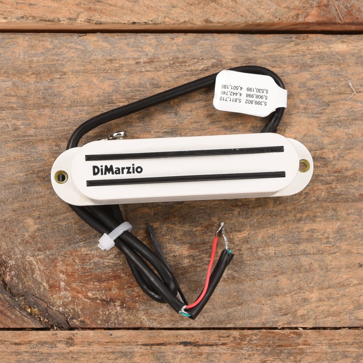 DiMarzio Super Distortion S Stratocaster Pickup - White Parts / Guitar Pickups