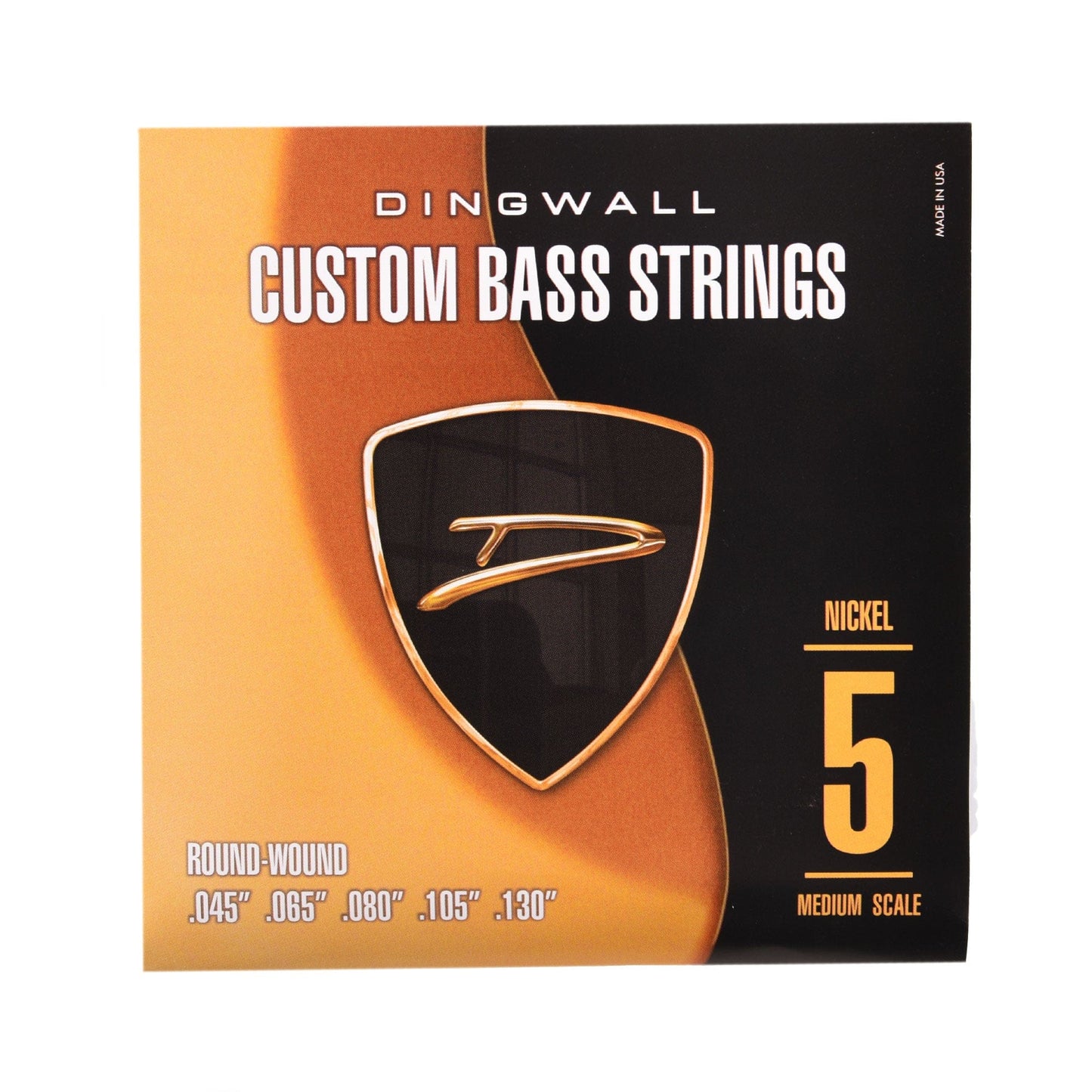 Dingwall Medium Scale SJ/SP 5-String Set Nickel Plated Steel 45-130 Accessories / Strings / Bass Strings