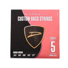 Dingwall Medium Scale SJ/SP 5-String Set Stainless Steel 45-127 Accessories / Strings / Bass Strings