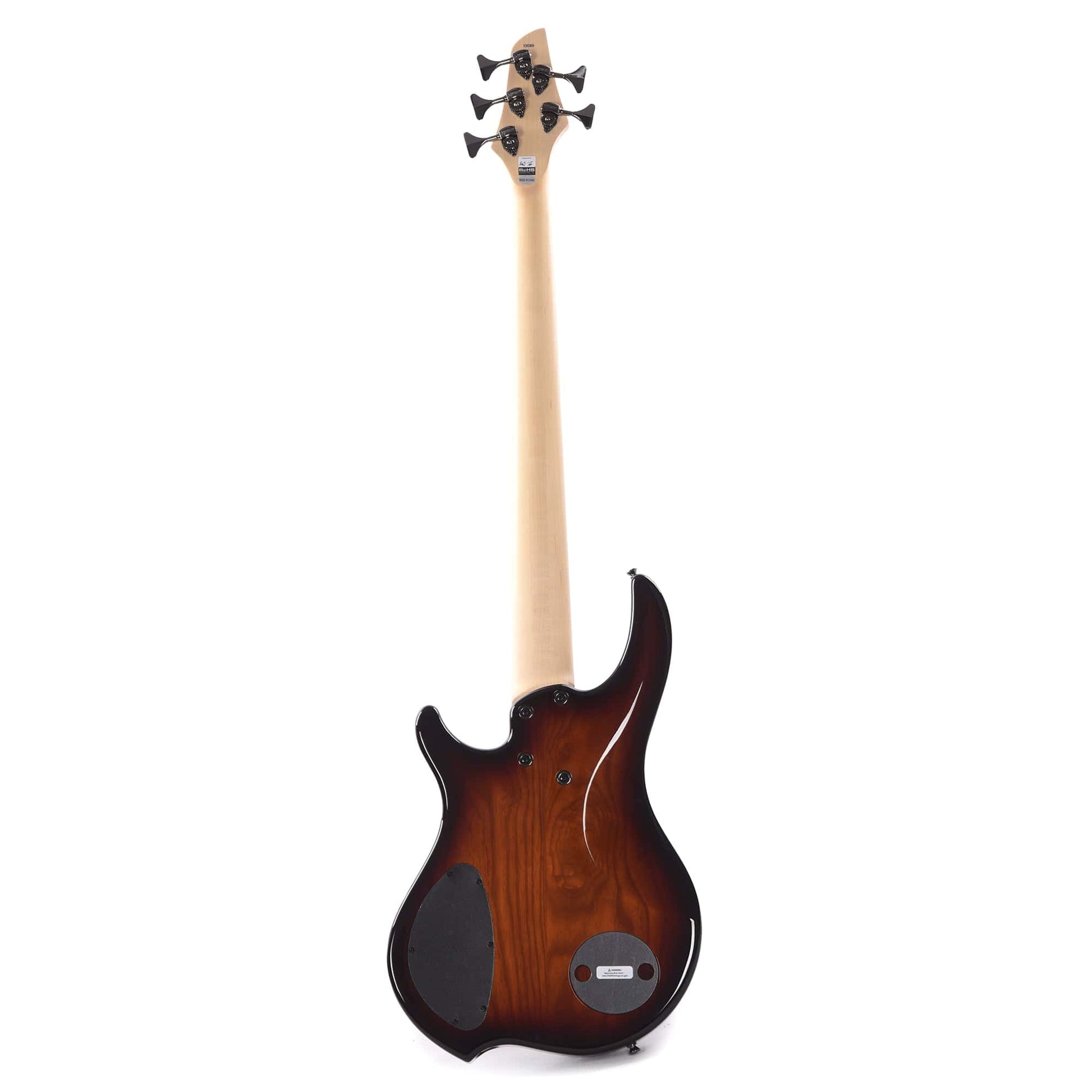 Dingwall Combustion 5-String Swamp Ash/Quilted Maple Vintage Burst w/Pau Ferro Bass Guitars / 5-String or More