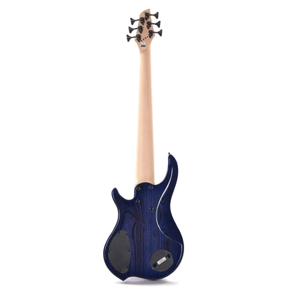 Dingwall Combustion 6-String Swamp Ash/Quilted Maple Indigo Burst Bass Guitars / 5-String or More