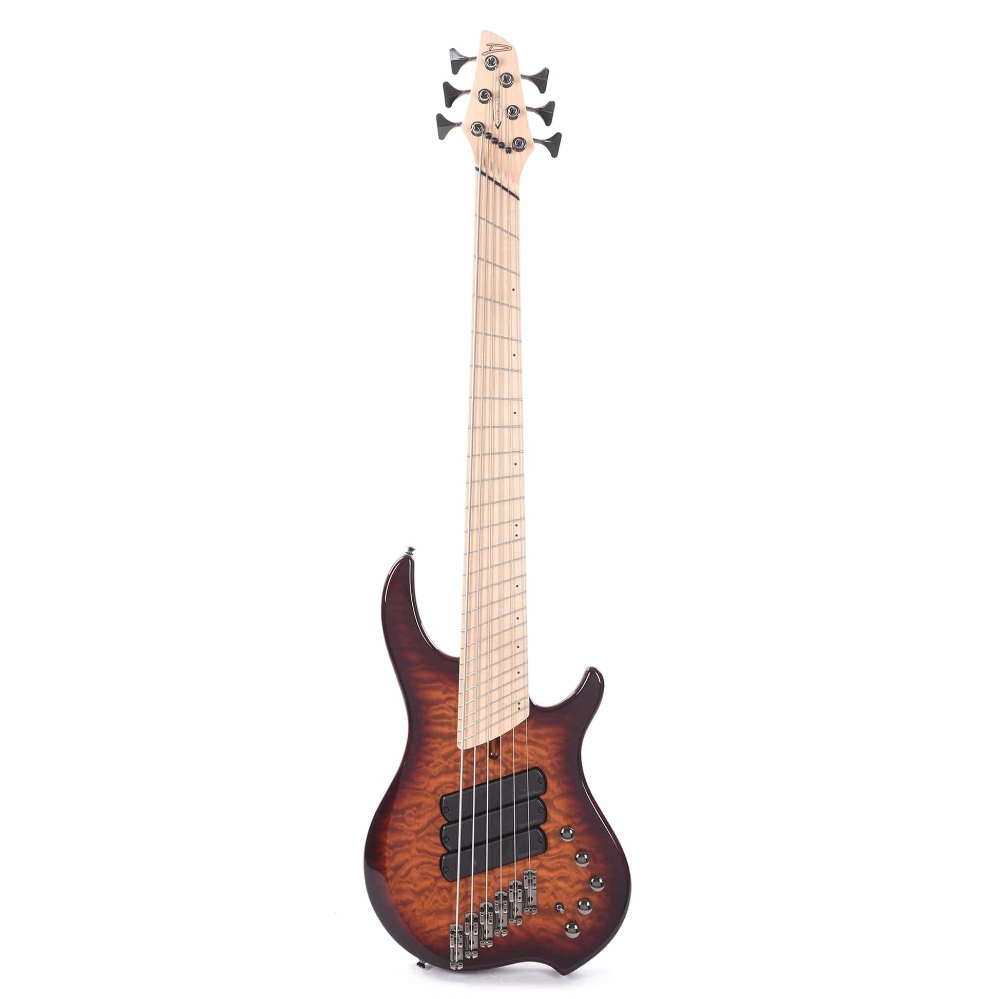 Dingwall Combustion 6-String Swamp Ash/Quilted Maple Vintage Burst Bass Guitars / 5-String or More