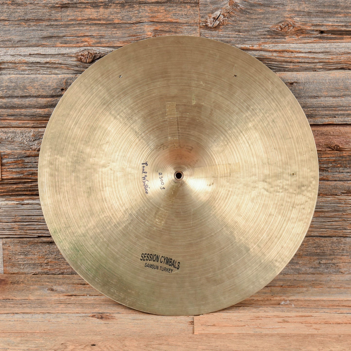 Diril Session 22" Ride Drums and Percussion