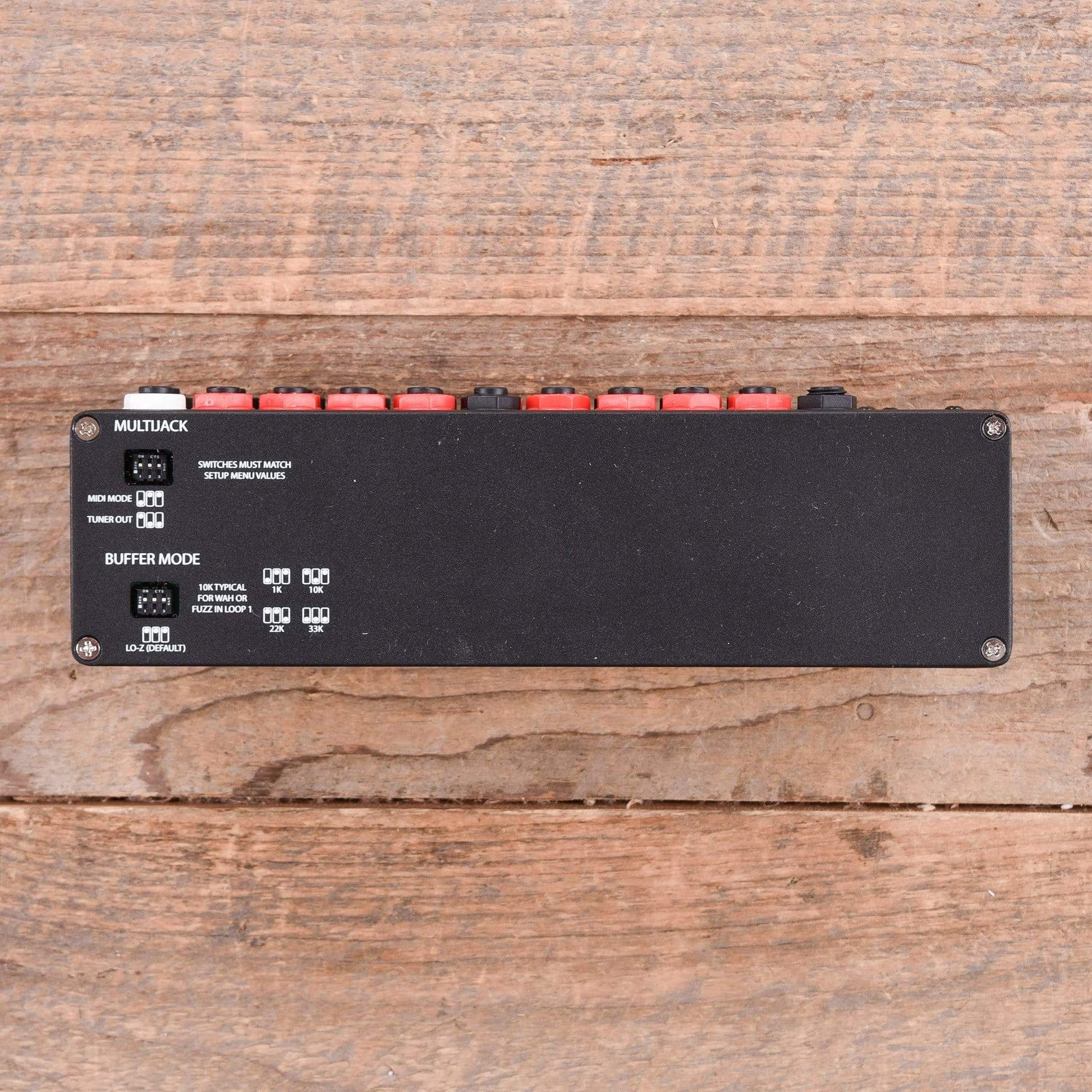 Disaster Area DPC-8EZ Gen3 Programmable Bypass Switcher with MIDI Effects and Pedals / Controllers, Volume and Expression