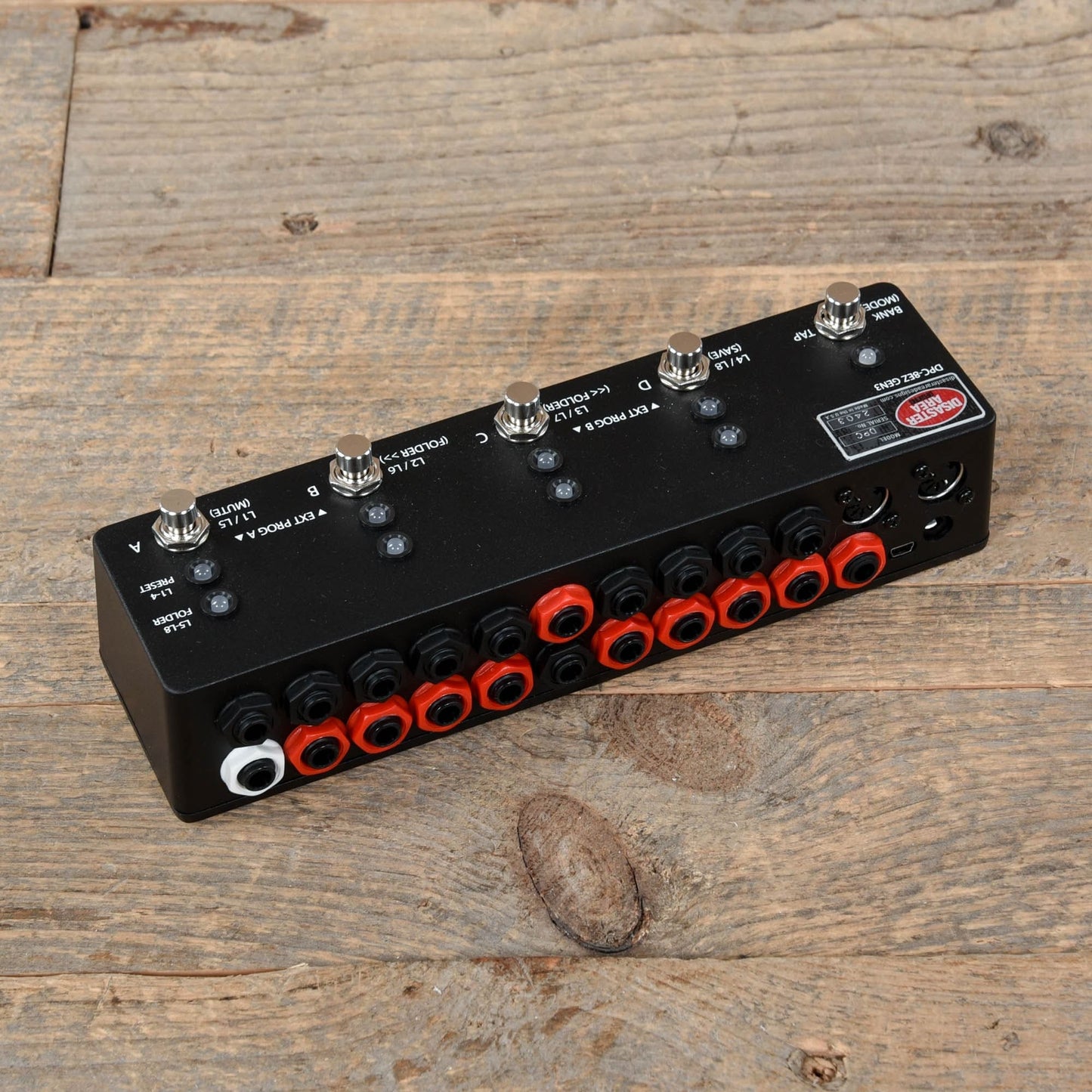 Disaster Area DPC-8EZ Gen3 Programmable Bypass Switcher with MIDI ...