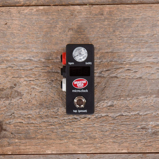 Disaster Area micro.CLOCK Tap Tempo Controller Effects and Pedals / Controllers, Volume and Expression