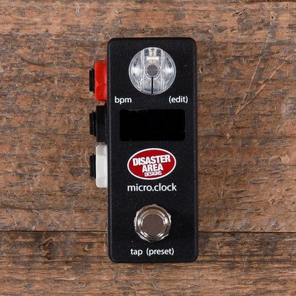 Disaster Area micro.CLOCK Tap Tempo Controller Effects and Pedals / Controllers, Volume and Expression