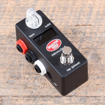 Disaster Area micro.CLOCK Tap Tempo Controller Effects and Pedals / Controllers, Volume and Expression