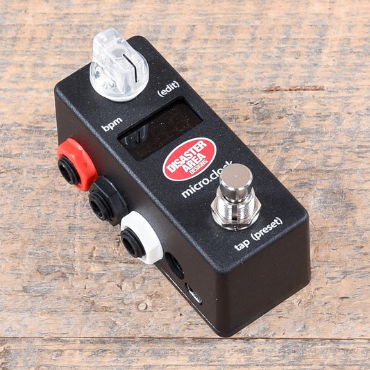 Disaster Area micro.CLOCK Tap Tempo Controller Effects and Pedals / Controllers, Volume and Expression