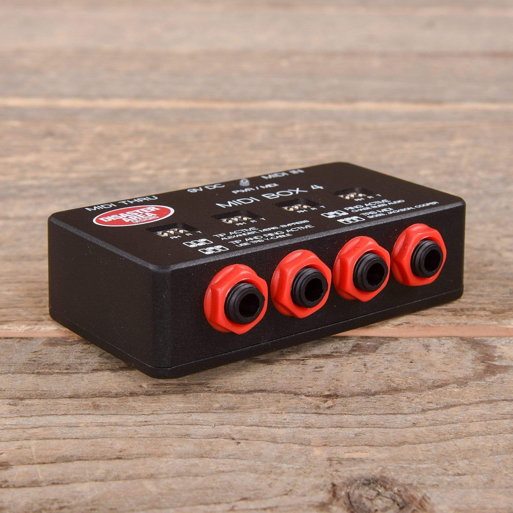 Disaster Area Midi Box Four Effects and Pedals / Controllers, Volume and Expression