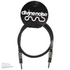 Divine Noise 10AWG Speaker Cable Black 3' Straight-Straight Accessories / Cables