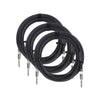 Divine Noise Straight Cable Black 20' Straight/Straight 3 Pack Bundle Accessories / Cables