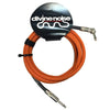 Divine Noise Tech Flex Cable Orange 10' Straight/Angle Accessories / Cables