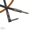 Divine Noise Tech Flex Cable Orange 15' Straight/Right Angle Accessories / Cables