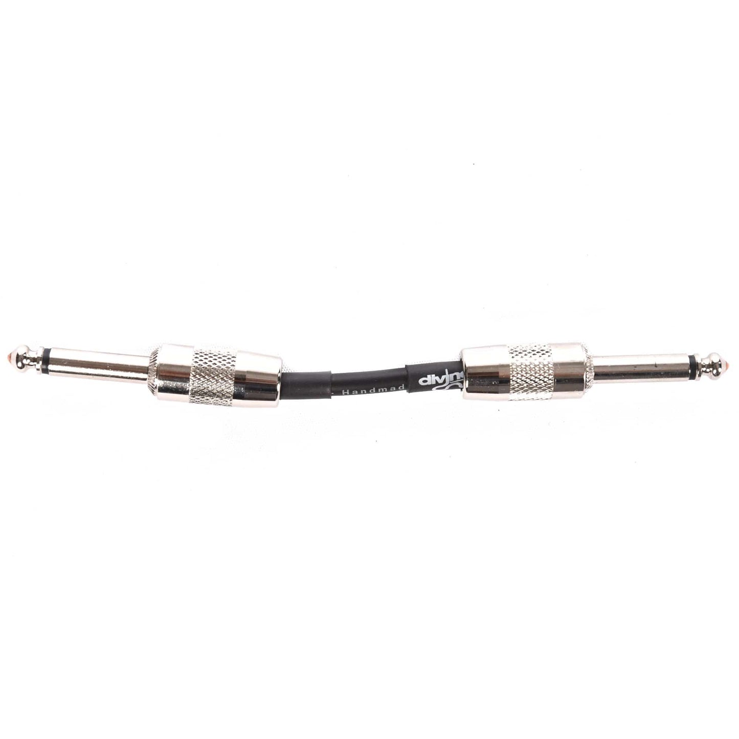 Divine Noise Teenie Patch Cable Black 3" Stubby Straight-Stubby Straight Accessories / Cables