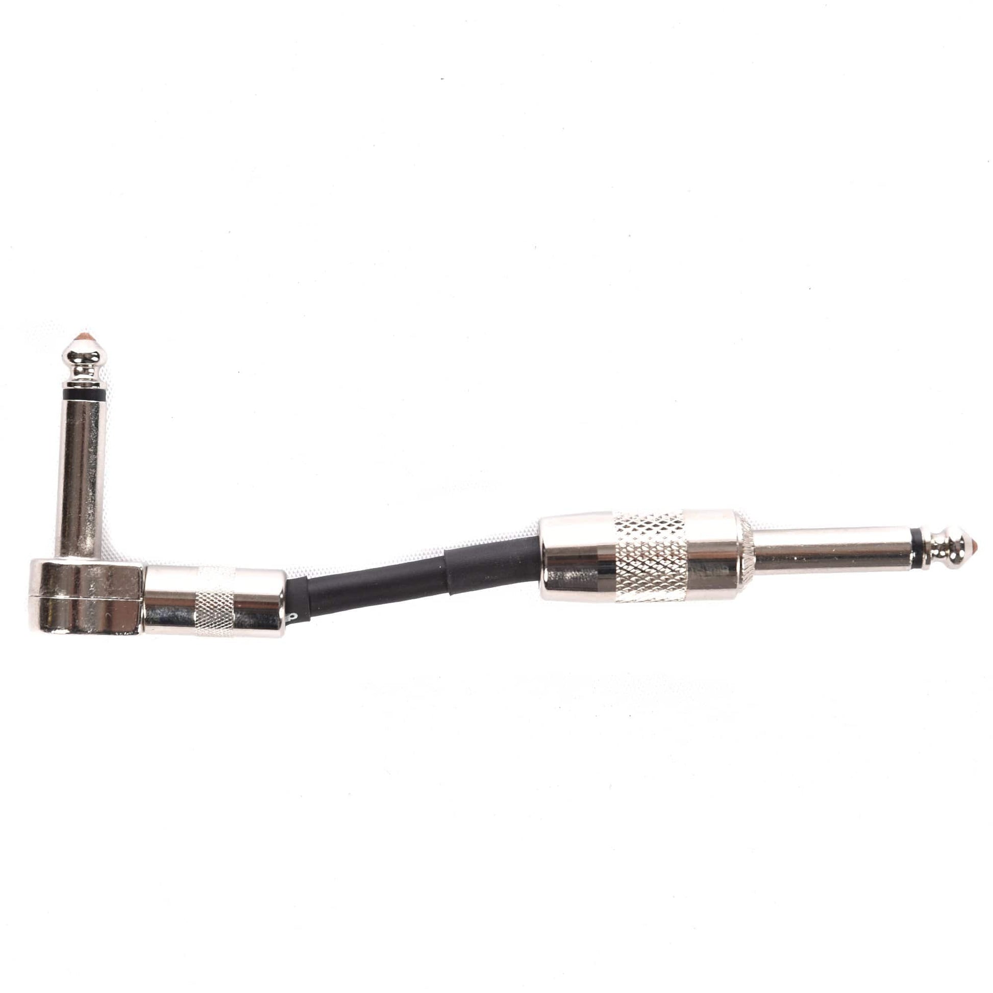 Divine Noise Teenie Patch Cable Black 3" Stubby Straight-VLP Angle Accessories / Cables