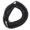 Divine Noise TRS Curly Cable Black 30' TRS Straight/TRS Right Angle Accessories / Cables