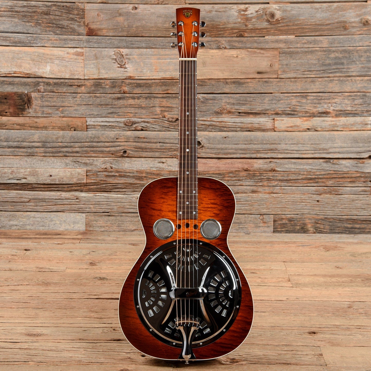 Dobro Hound Dog Square Neck Sunburst 2005 Acoustic Guitars / Resonator