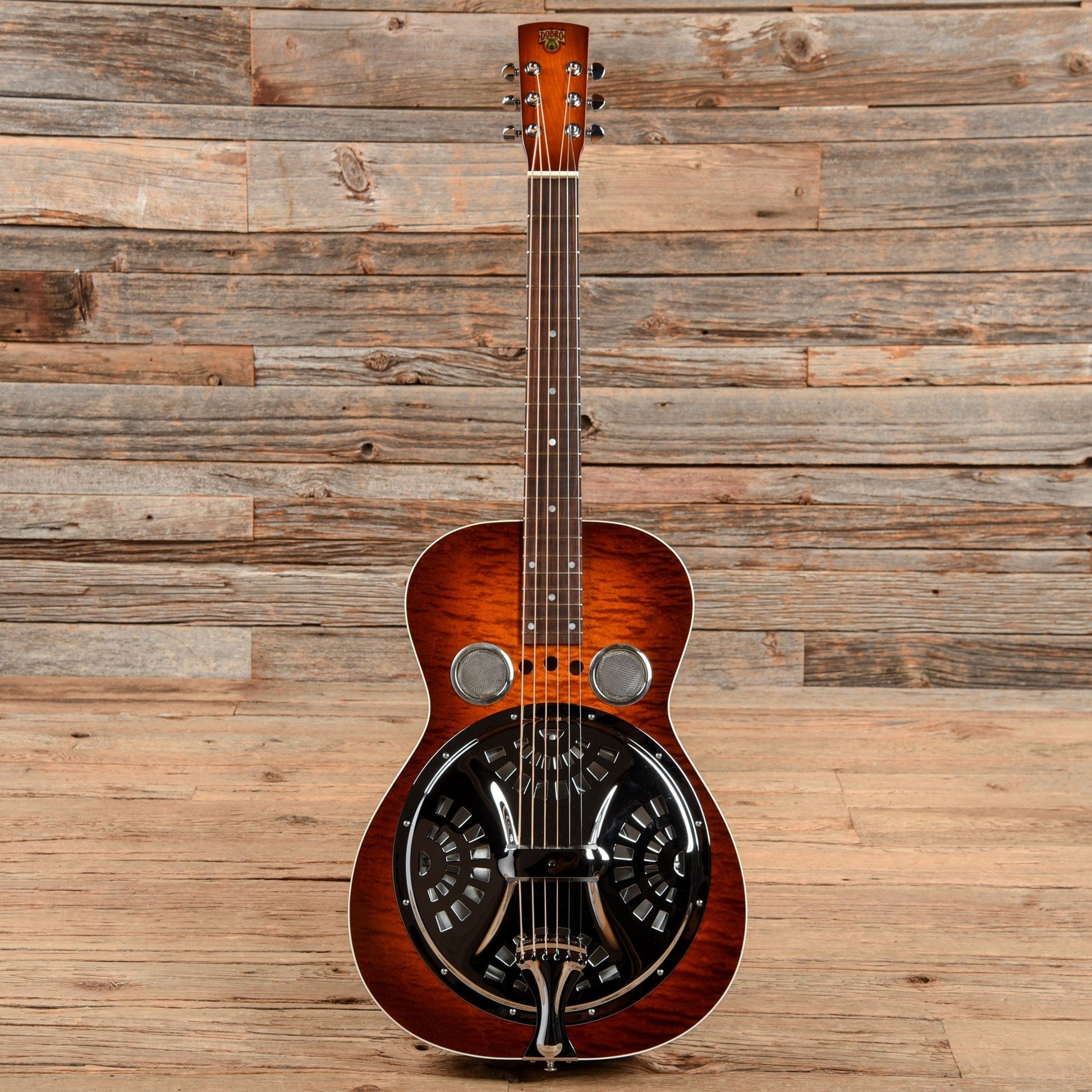 Dobro Hound Dog Square Neck Sunburst 2005 Acoustic Guitars / Resonator