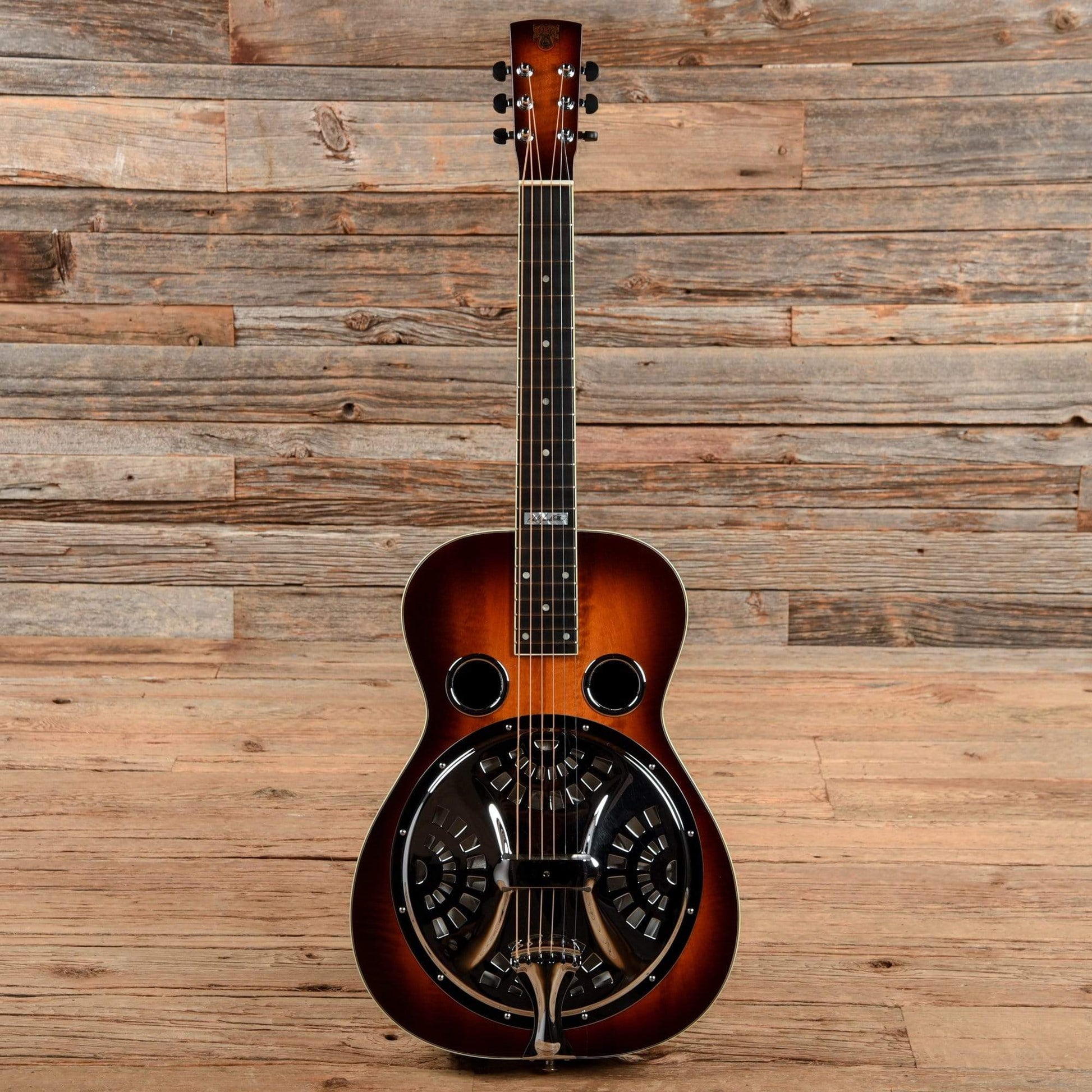 Dobro Phil Leadbetter Squareneck Sunburst Acoustic Guitars / Resonator