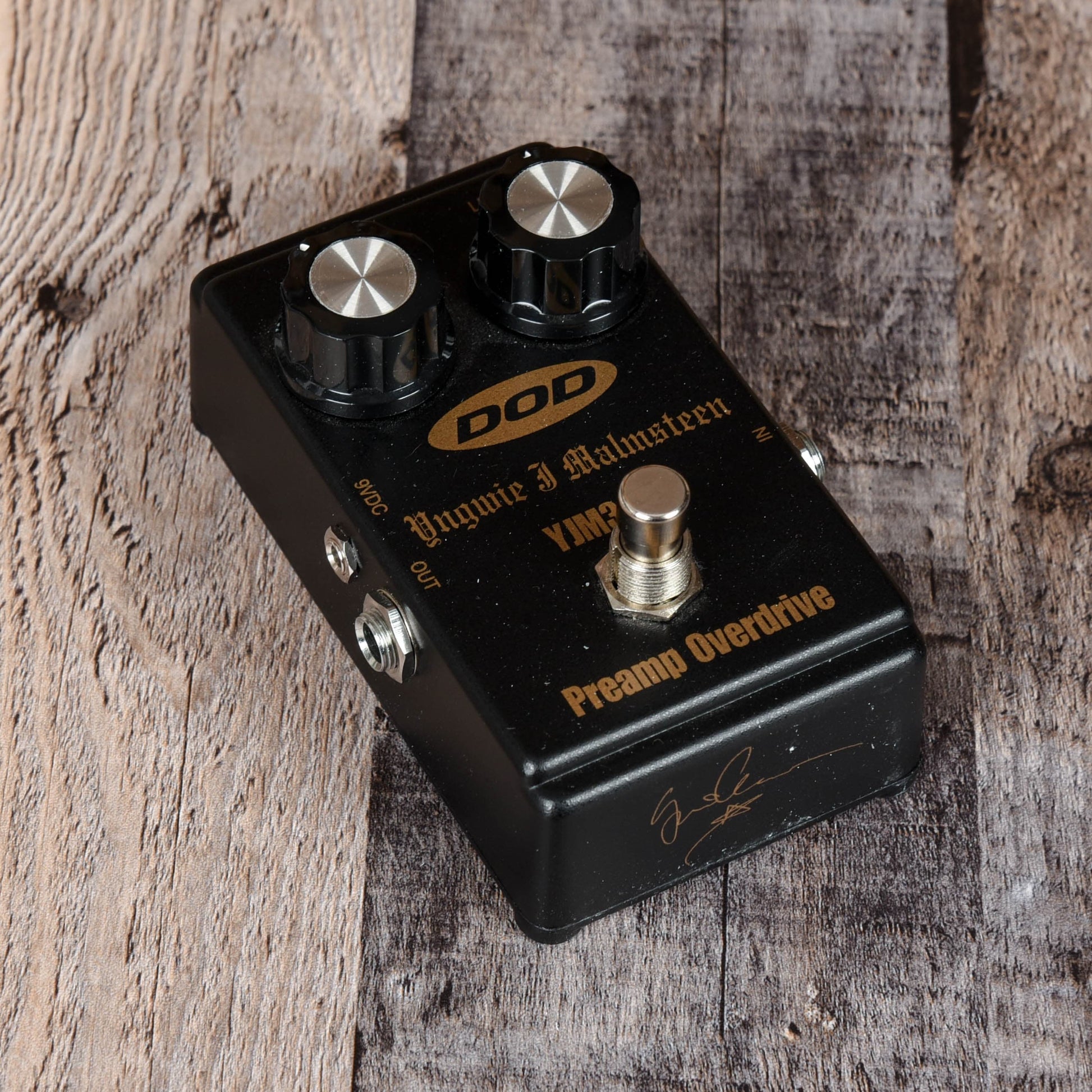 yngwie malmsteen overdrive pedal DOD Electronics YJM308 Yngwie J. Malmsteen Preamp Overdrive – Chicago Music Exchange