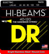 DR Strings LR5-40 Hi-Beams Light 5-String Bass Strings Accessories / Strings / Bass Strings