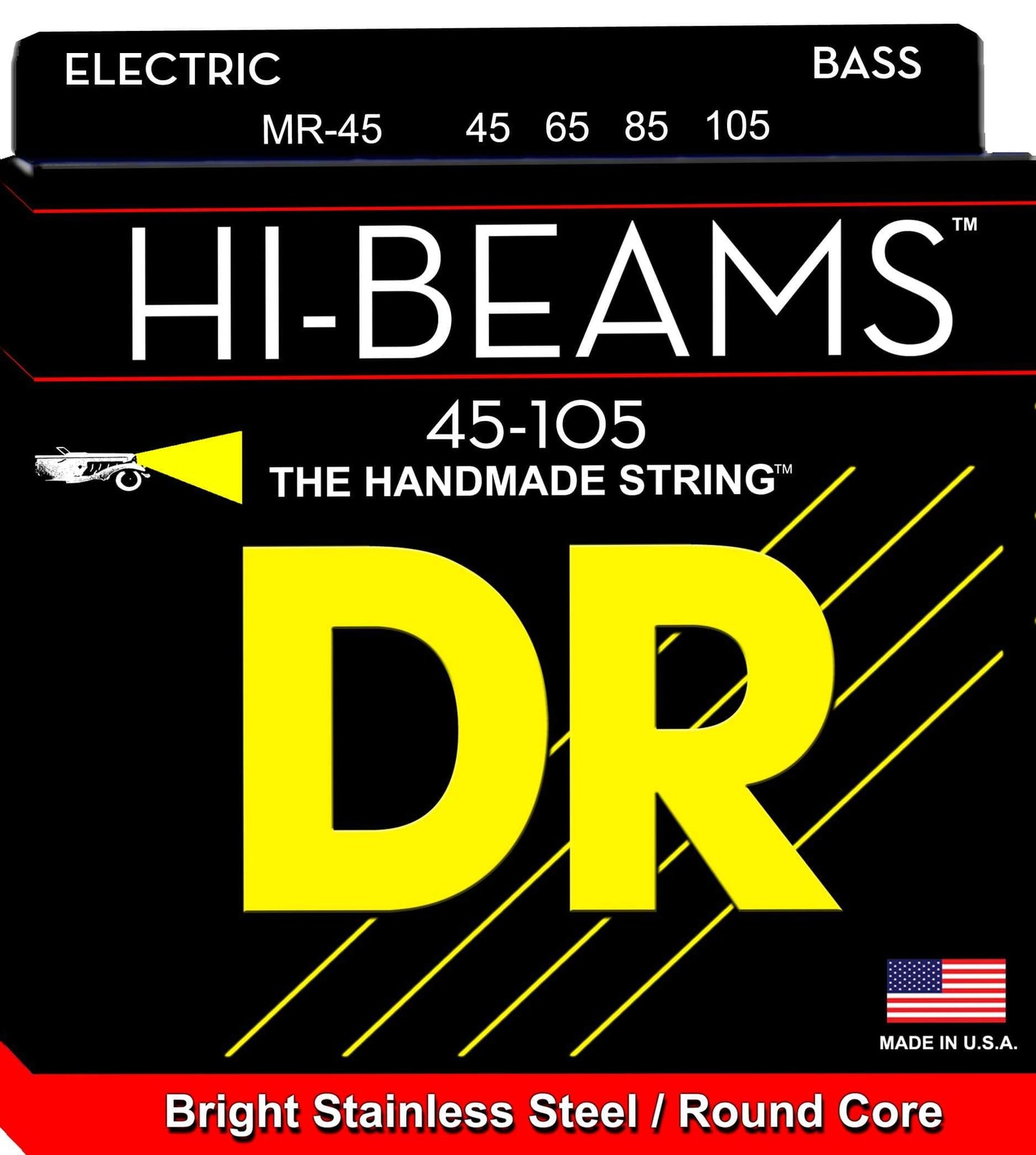 DR Strings MR-45 Hi-Beam Bass Medium 45-105 Accessories / Strings / Bass Strings