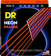 DR Strings Neon Phosphorescent Orange Acoustic Light 12-54 Accessories / Strings / Guitar Strings