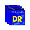 DR Strings PHR-11 Pure Blues Electric 11-50 3 Pack Bundle Accessories / Strings / Guitar Strings
