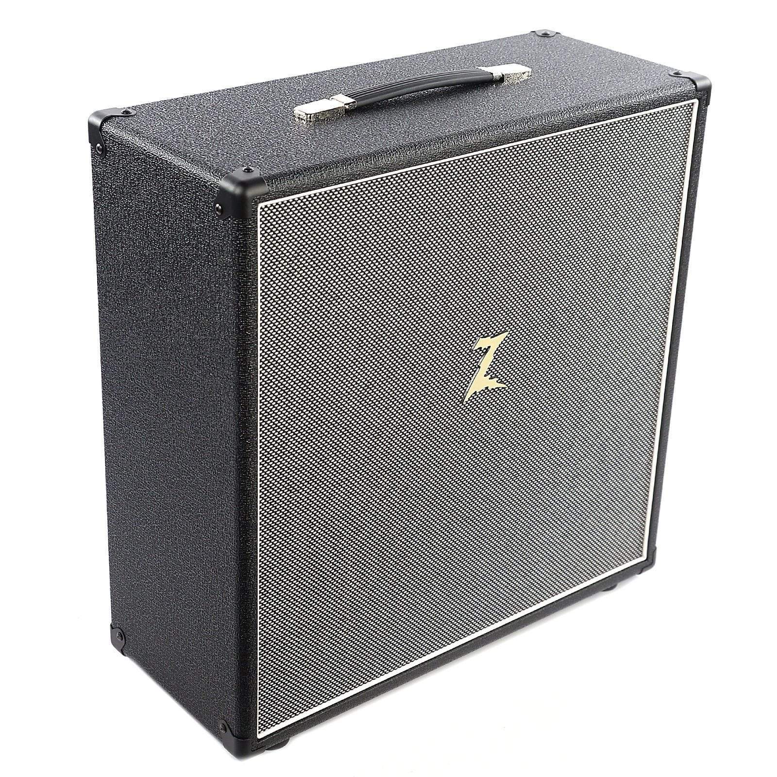 Dr. Z Extension Backline Cabinet 2x12 Celestion Vintage 30 & H30 16ohm Black w/Salt and Pepper Grill Amps / Guitar Cabinets
