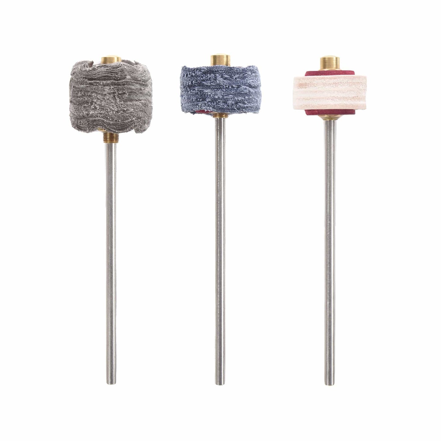 Dragonfly Percussion Leather, Canvas & Flannel Bass Drum Beater (3 Pack Bundle) Drums and Percussion / Parts and Accessories / Drum Parts