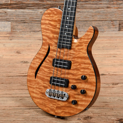 Drake Custom Cricket Semi-Hollow Medium Scale Bass Natural 2017 Bass Guitars / 4-String